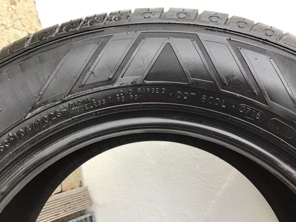 2 Reifen 195/70 R15 C104 in Rottenacker