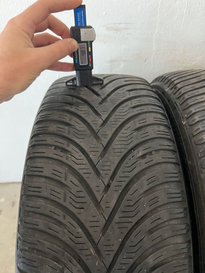 16 Zoll Winterräder Alufelgen auf Winterreifen 205/55 R16 91H M+S in Eitorf