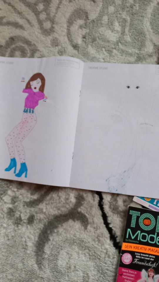 Kinder Zeitschriften Top Model 10x in Konz