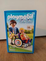 Playmobil Figurenset Papa mit Kind Rollstuhl 6663 Baden-Württemberg - Münstertal Vorschau