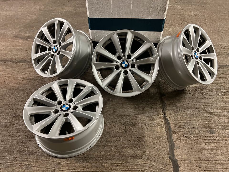 4 ALUFELGEN, BMW 5ER REIHE F10 TOURING F11, 225/55R17 neuwertig in Berlin