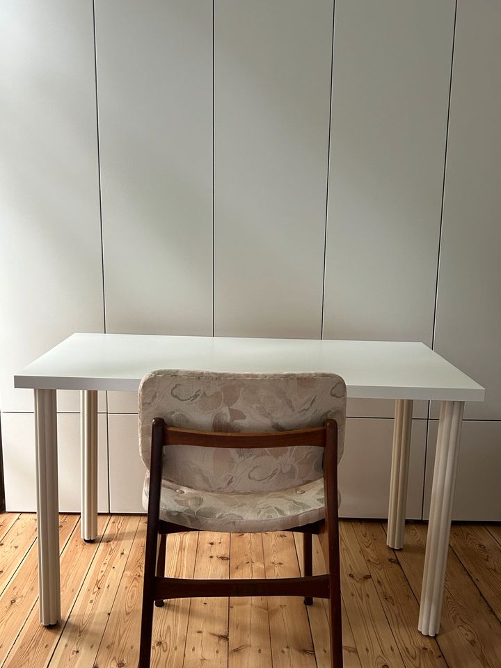 Esstisch Schreibtisch Tisch Holztisch weiß Creme in Berlin