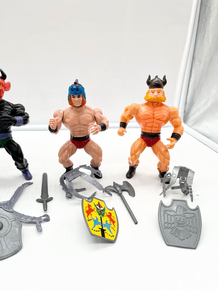 Galaxy Warriors MOTU Vintage Figuren 4 Stück mit Equipment in Filderstadt