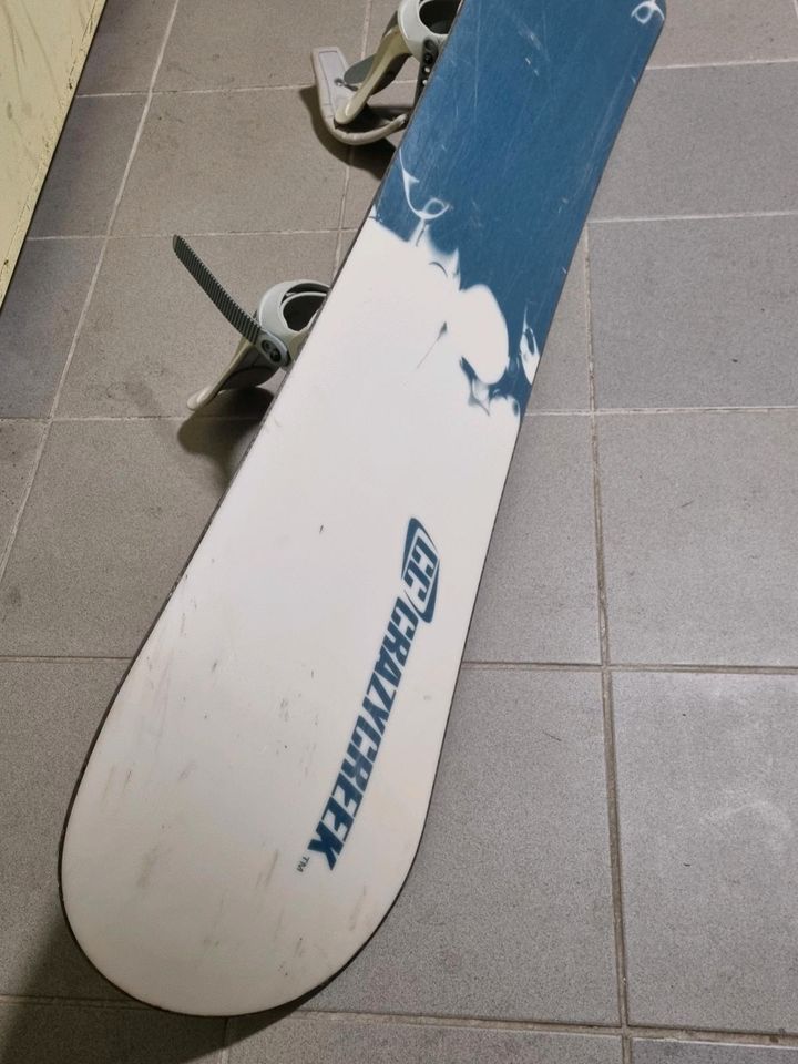 Snowboard, 153 cm, mit Bindung, Gebraucht in Achern