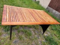 Tisch Rattan Holzplatte Sachsen - Bernsdorf Vorschau