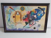 hochwertiger Rahmen Wassily Kandinsky Gelb Rot Blau Bild Dresden - Räcknitz/Zschertnitz Vorschau