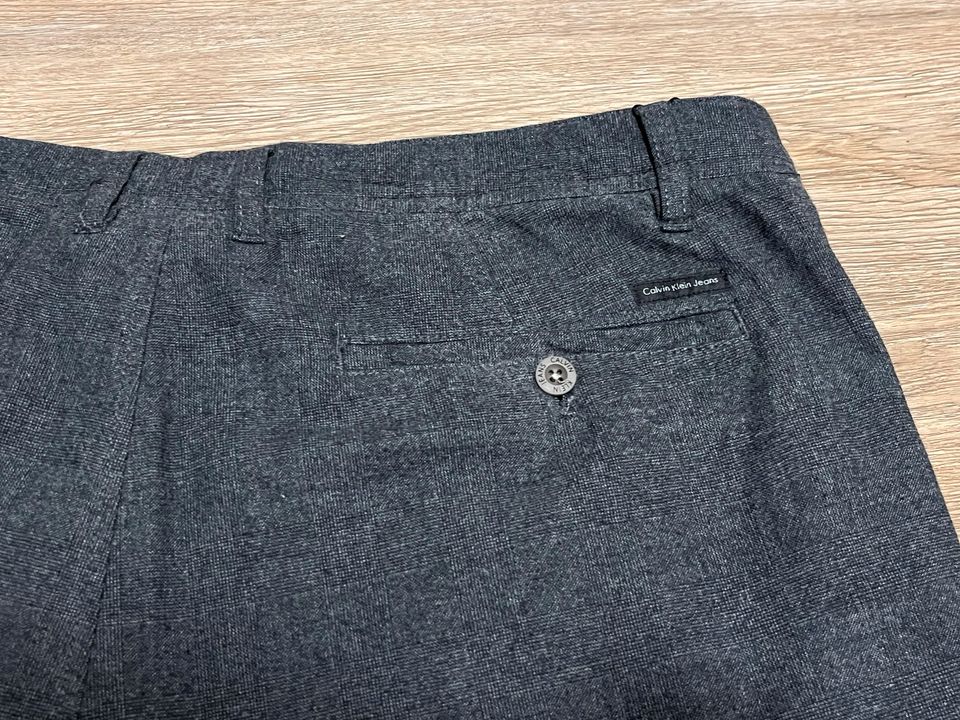 Calvin Klein Jeans Herren Chino Stoff Hose W38 NEUE mit Etikett in Papenburg