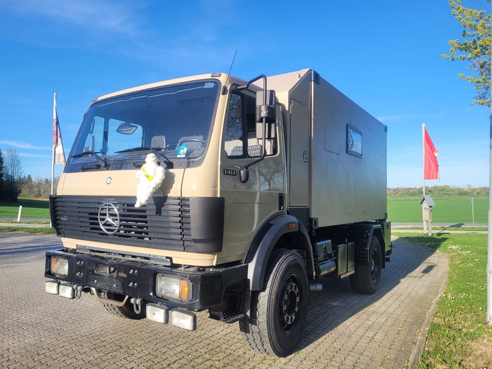 Mercedes Benz SK 1417 Expeditionsmobil 4 x 4 in Mammendorf