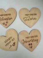 Holzkind Meilensteinkarten Holz Babymeilensteine neu Baden-Württemberg - Rheinstetten Vorschau