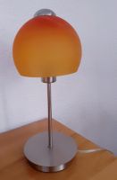 Tischleuchte Tischlampe Aluminium/Glas orange, Höhe 34 cm Hessen - Ronneburg Hess Vorschau