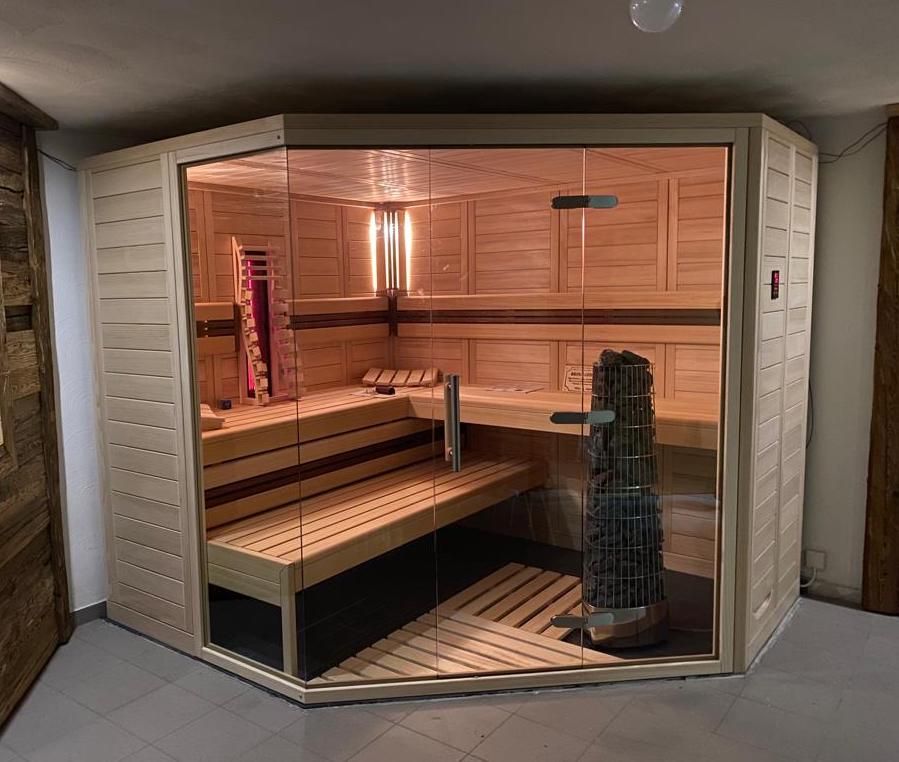 Sauna Bausatz direkt vom Hersteller- Sauna selber (auf) bauen in Knüllwald