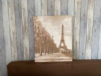 Leinwand Bild Paris Eiffelturm Sepia Gemälde Kunst Nordrhein-Westfalen - Hagen Vorschau