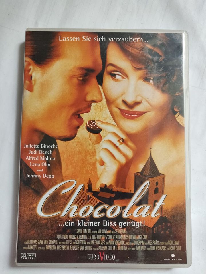 DVD Film Johnny Depp Hollywood Tim Burton Juliette Binoche TOP in Bonn