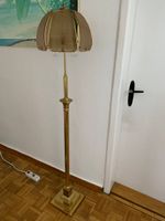 Stehlampe goldfarben, 164cm hoch Mecklenburg-Vorpommern - Loitz (Bei Demmin) Vorschau