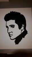 Elvis Presley Bilder auf Leinwand selbst gemalt Westerwaldkreis - Sessenhausen Vorschau