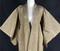Antike Haori Yukata Jacke Seide Kimono Japan Grün Gold Friedrichshain-Kreuzberg - Friedrichshain Vorschau