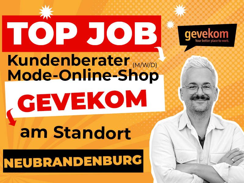 Kundenberater (m/w/d) für Mode-Online-Shop in Neubrandenburg in Neubrandenburg