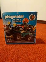 PLAYMOBIL 6879 Ganoven-Quad mit Seilwinde Hessen - Nidda Vorschau