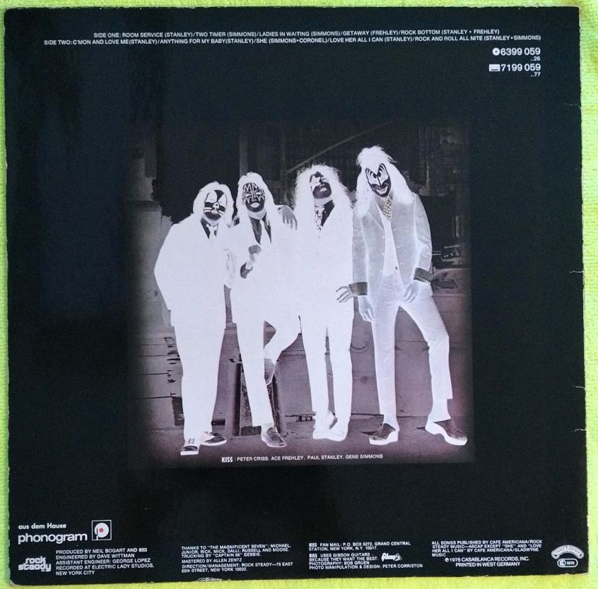 KISS - Dressed to Kill Vinyl Heavy Metal Schallplatte in Bad Harzburg