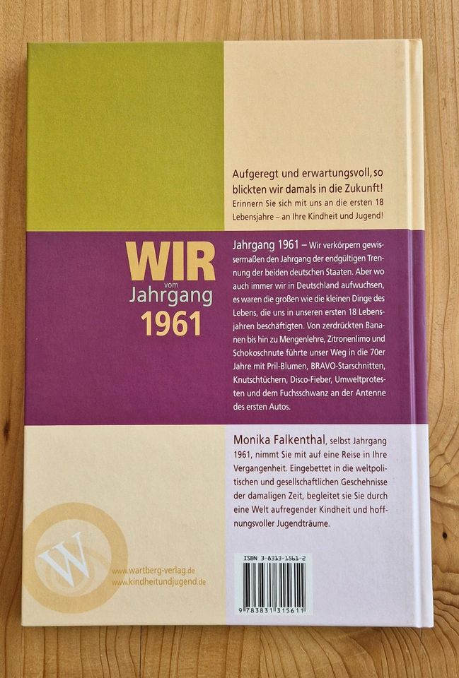 Jahrgangsbuch ""Wir vom Jahrgang 1961" in Bergisch Gladbach