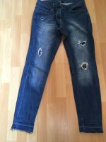 Jeans, blau, skinny, destroyed, Größe 40 Rheinland-Pfalz - Vettelschoß Vorschau