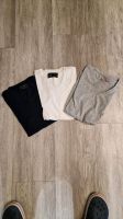 3 x ZARA Herren T-Shirt, Super Slim Fit, Größe L, blau/weiß/grau Baden-Württemberg - Vörstetten Vorschau