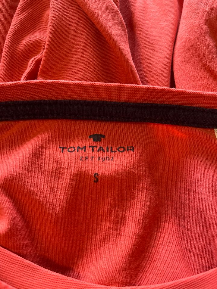 Tom Tailor T-Shirt (S) Herren „Neuwertig“ Rot in Koblenz