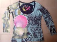 Buntes DESIGUAL Langarmshirt Gr. XL, Retro-Hippie-Style Niedersachsen - Isenbüttel Vorschau