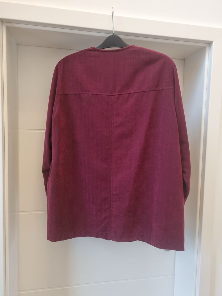 Bonita Damen Blazer Gr. XL 42 44Übergangsjacke Mantel rot Weinrot in Wettin-Löbejün