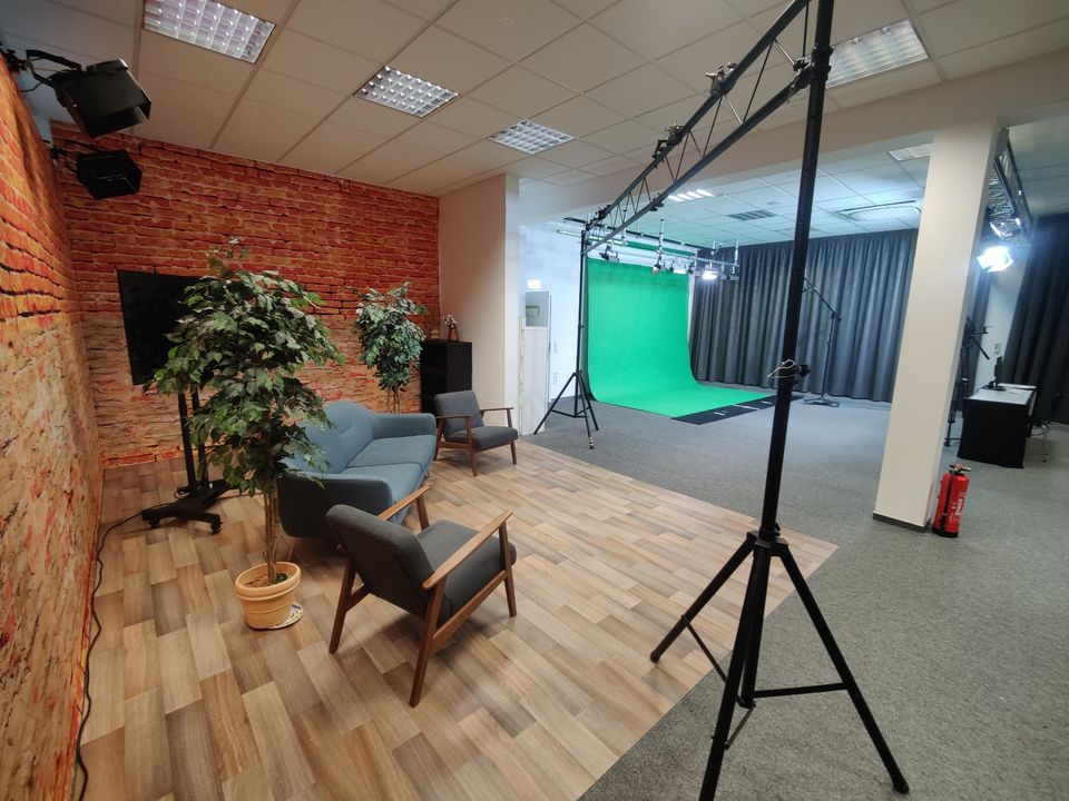 Fotostudio, Filmstudio, Videostudio Podcast Studio mieten in Viernheim