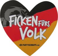 F i c k e n Likör - fürs Volk - 9 Stück - Aufkleber in Herzform Sachsen - Eilenburg Vorschau