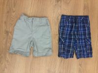 2x Kurze Hose  Stoffhose Gap 5-6 116 Khaki Kaki kariert Hessen - Groß-Umstadt Vorschau