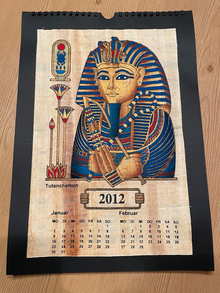 Papyrus Kalender 2012 Ägypten in Neumarkt i.d.OPf.