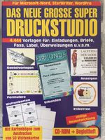 CD-ROM + Begleitheft "Das neue große Super Druckstudio" Hessen - Ehringshausen Vorschau