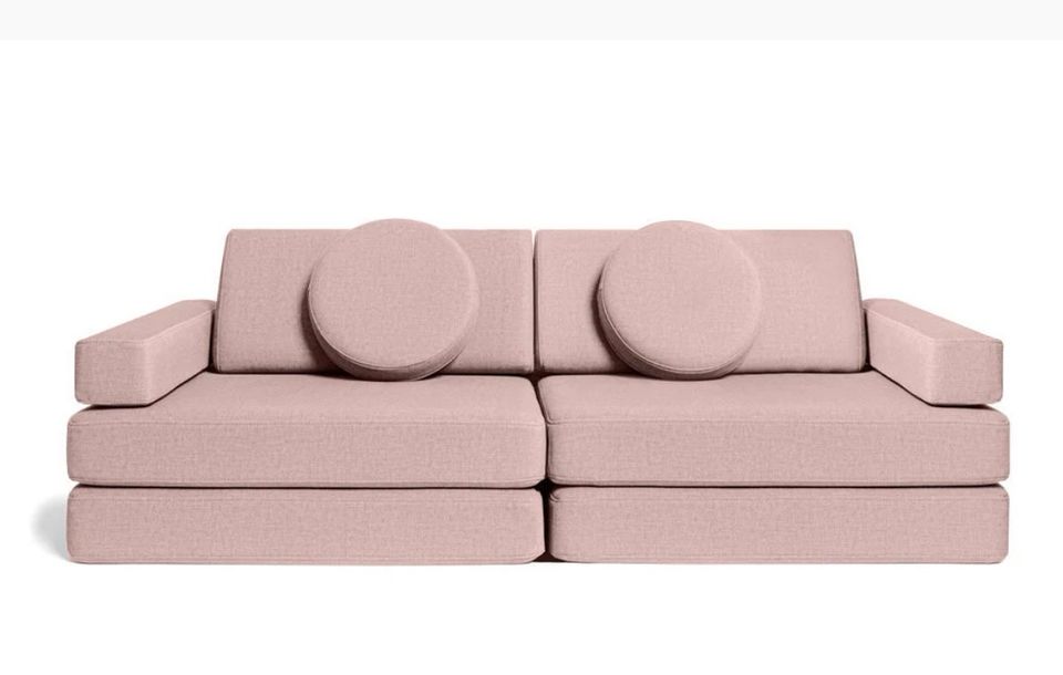 SHAPPY Spielsofa Ultra Plush Candy Pink - Velours altrosa NEU OVP in Bamberg