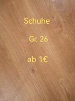 Schuhe Gr. 26; 1€ - 4€; Hausschuhe, Sandalen, Turnschuhe, Stiefel Bayern - Mistelgau Vorschau