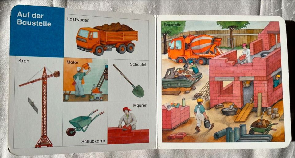 Mein kleiner BROCKHAUS Kinder⭐ In der Stadt⭐ Baby Papp-Bilderbuch in Warendorf