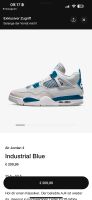 Jordan 4 Retro Blau Early Access Bayern - Freilassing Vorschau