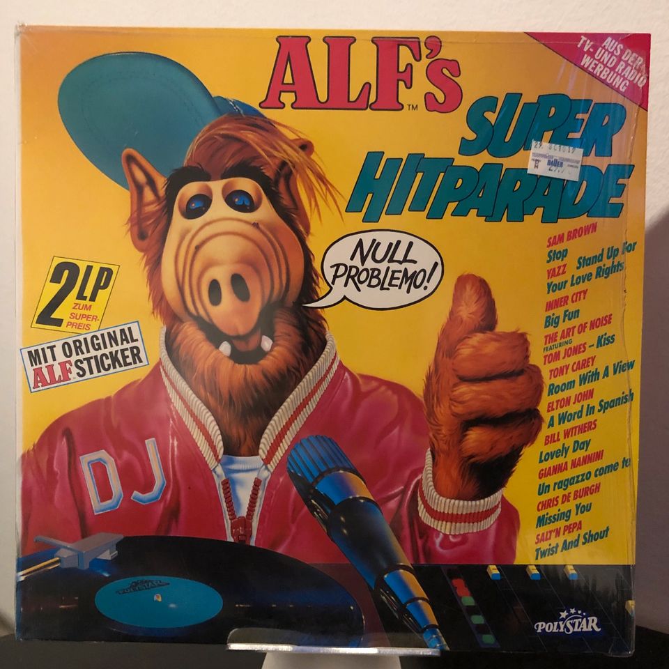 Als Super Hitparade Vinyl 4 Schallplatte Sticker Null Problemo in München