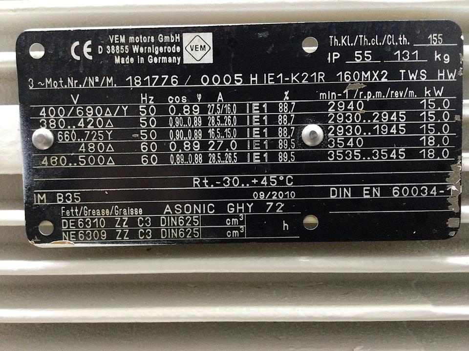 Ystral Z-Inline Dispergierer Kolloidmühle Z 15.000 S/W3DGA-150 in Korschenbroich
