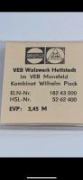 DDR Münze VEB Walzwerk Hettstedt Hessen - Pfungstadt Vorschau