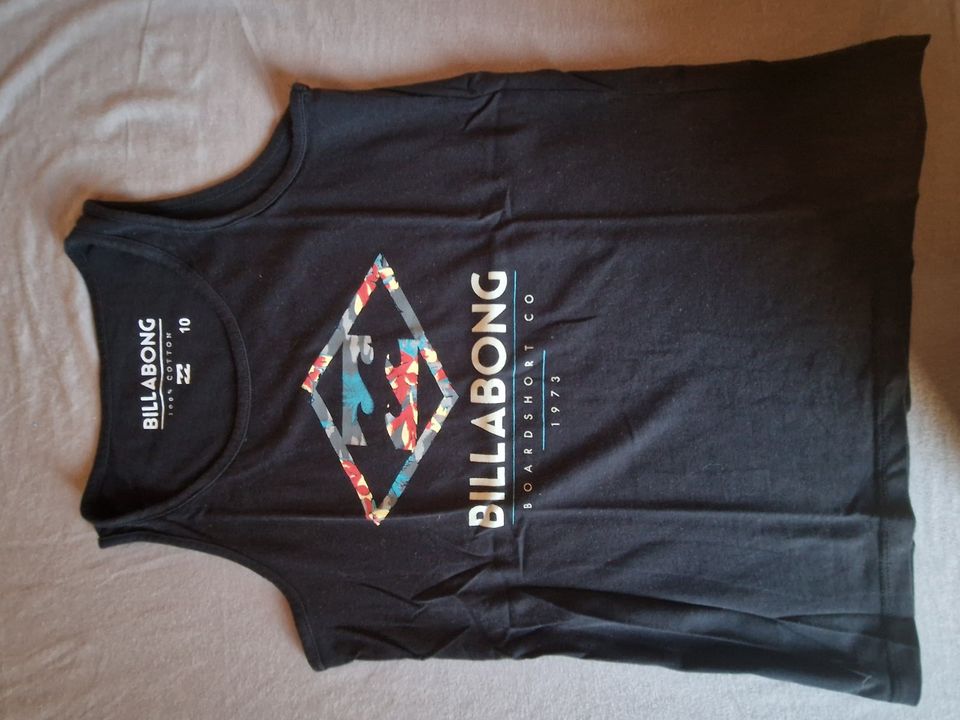 Lässiges Billabong Tanktop Größe 140,  sehr gut erhalten in Grasbrunn