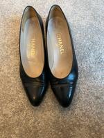 Chanel Schuhe Gr.39,5 Original Leder Vintage Ballerina Bayern - Karlsfeld Vorschau