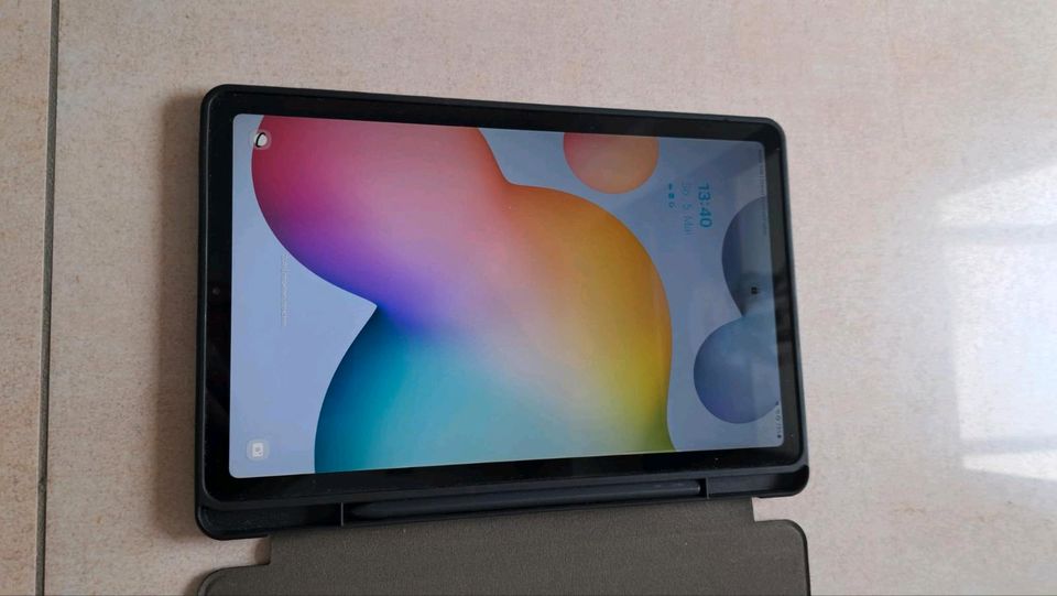Samsung Tablet S6 lite mit OVP und Schutzhülle in Raesfeld