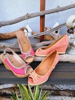 Pumps Leder Gr.38 Brandenburg - Nauen Vorschau