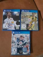 Playstation 4  Fifa 17,18 und Madden 17 Sachsen - Thum Vorschau