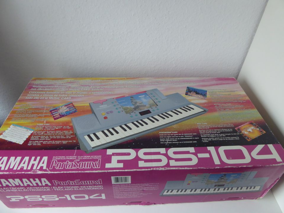 Yamaha PSS- 104 mit OVP u. sämtlichen Zubehör, funktioniert! in Lehrte