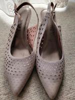 Pumps/Sandaletten, Leder, Tamaris, Gr. 40, Niedersachsen - Weyhe Vorschau