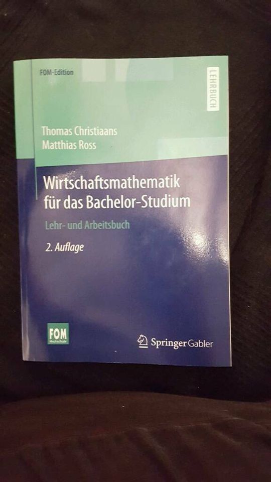 Mathematik Bücher Studium FOM Fachhochschule wirtschaft in Sankt Augustin