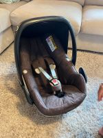 Babyschale MAXI-COSI Pebble Plus braun Neugeboreneneinsatz Dresden - Langebrueck Vorschau